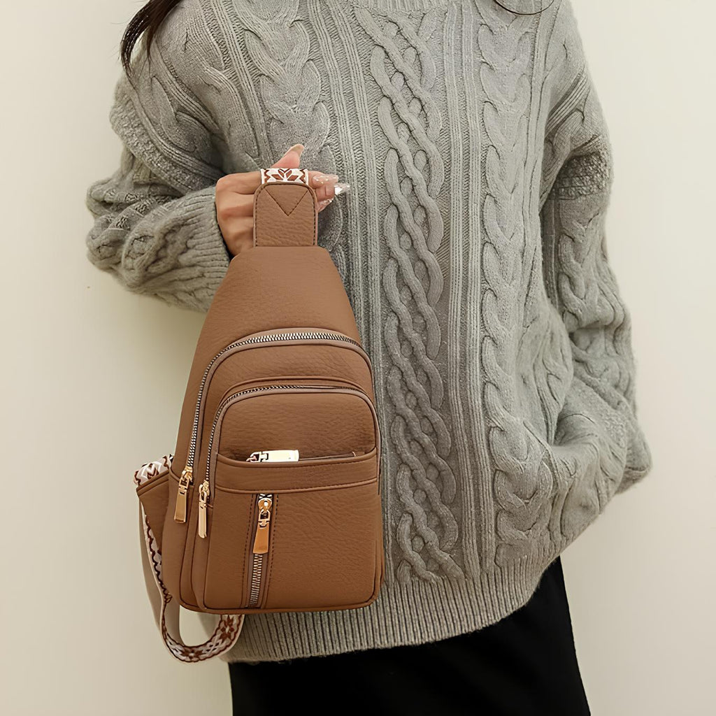 LuxuraGuard Chic Sac à Bandoulière | Design Élégant Anti-Vol pour un Usage Quotidien Sûr