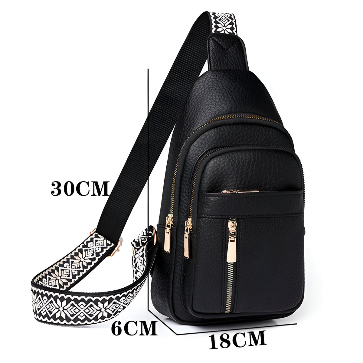 LuxuraGuard Chic Sac à Bandoulière | Design Élégant Anti-Vol pour un Usage Quotidien Sûr
