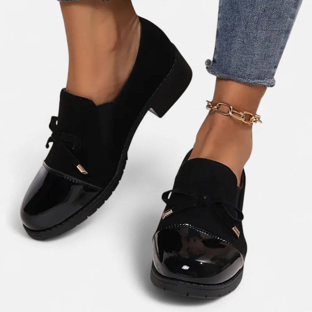 Eliaro Moda | Mocassins Rétro Nœud Femme