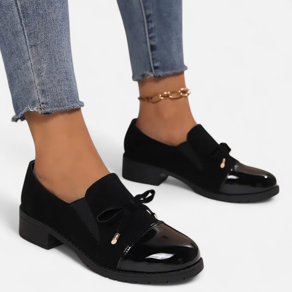 Eliaro Moda | Mocassins Rétro Nœud Femme