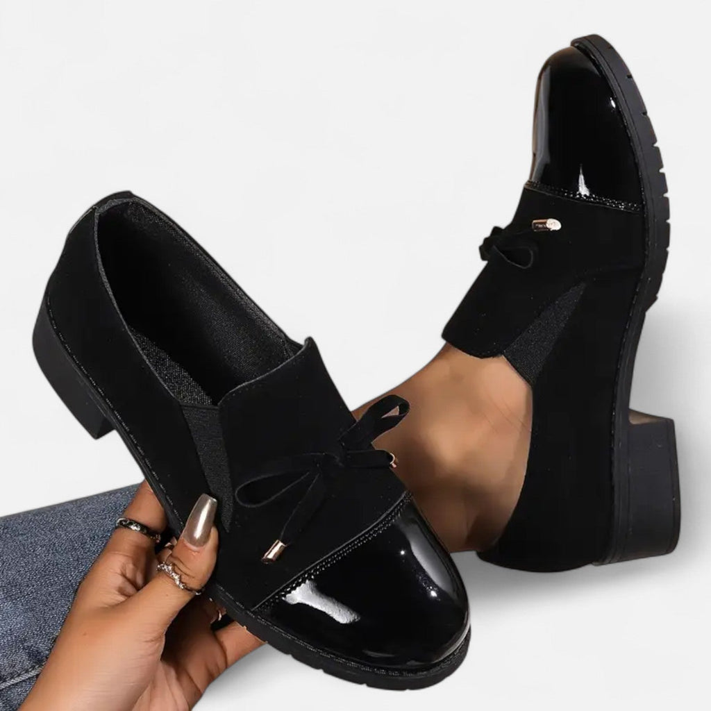 Eliaro Moda | Mocassins Rétro Nœud Femme