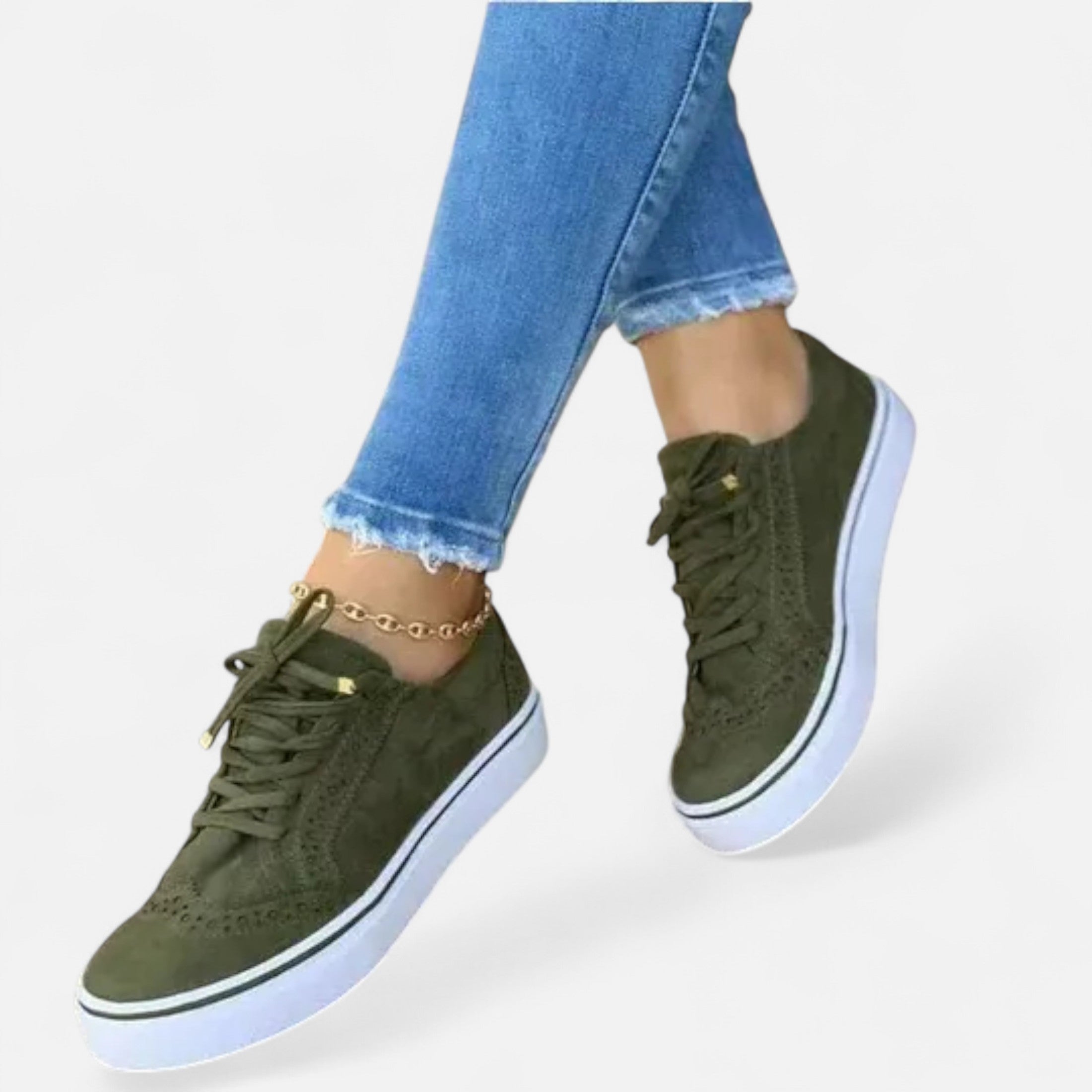 Eliaro Moda | Baskets Femme Bout Rond Couleur Unie