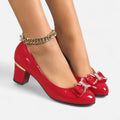 Eliaro Moda | Talons Hauts Nœud Cristal Femme