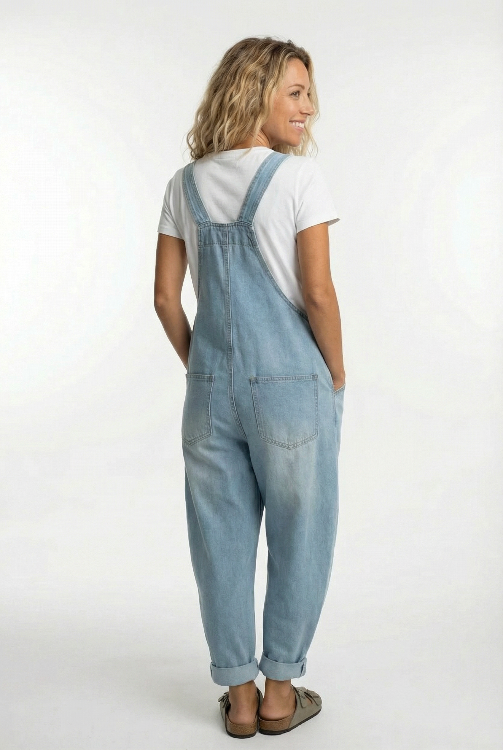 Noelia™ - Salopette en jean réglable et polyvalente