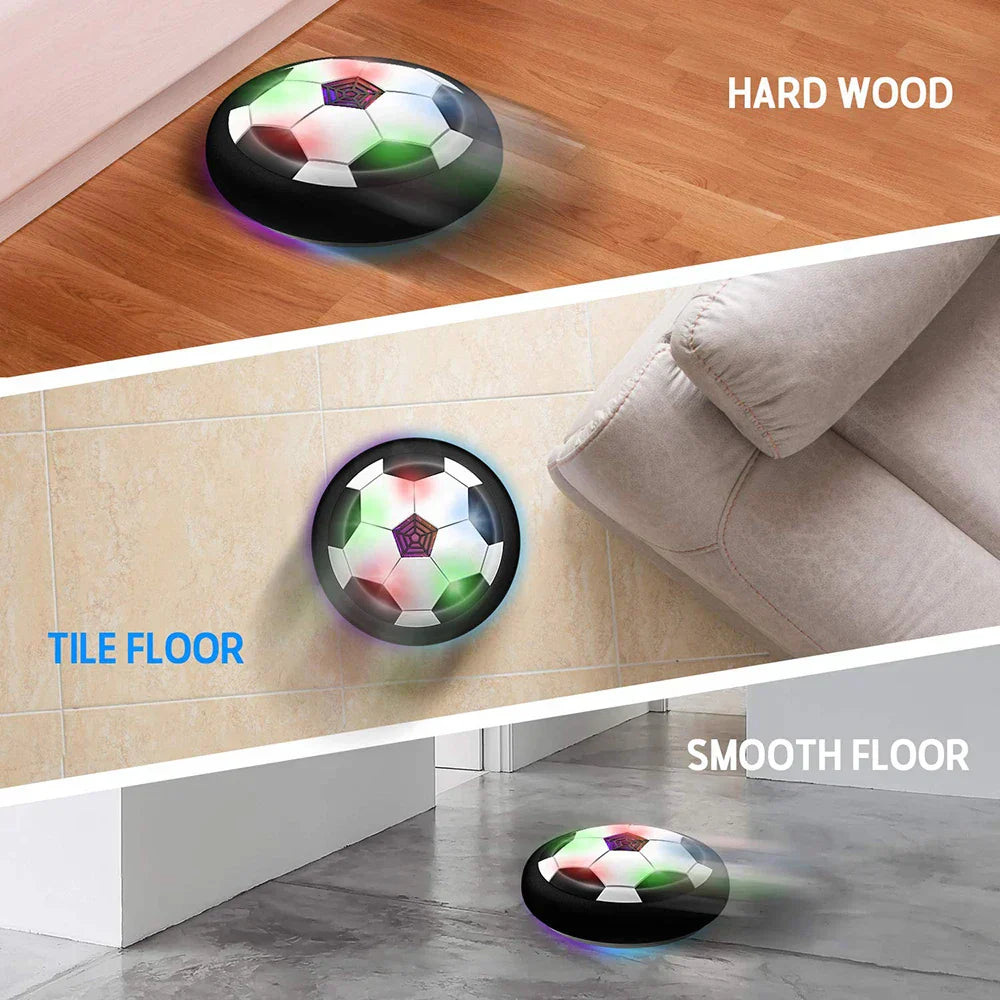 Ballon de Football Flottant avec LED et Musique - Jouet Sportif Interactif