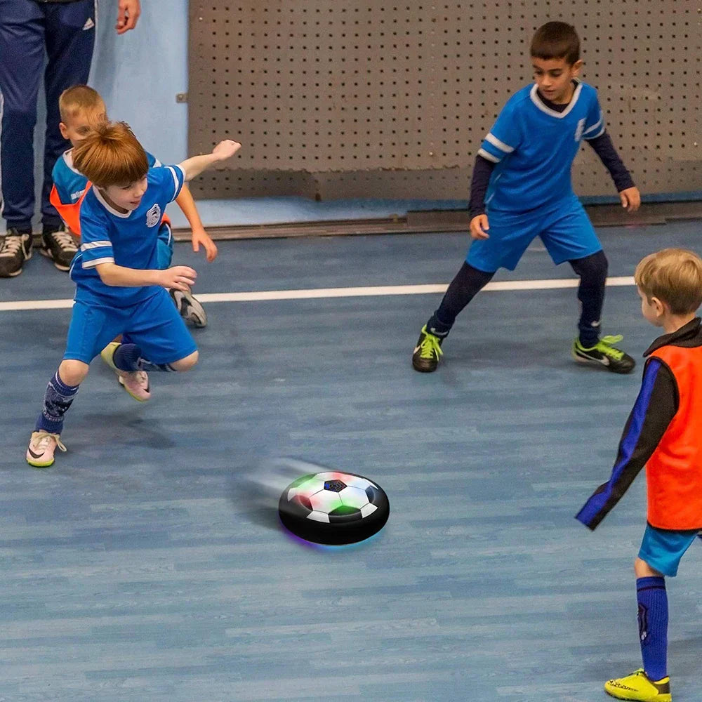 Ballon de Football Flottant avec LED et Musique - Jouet Sportif Interactif