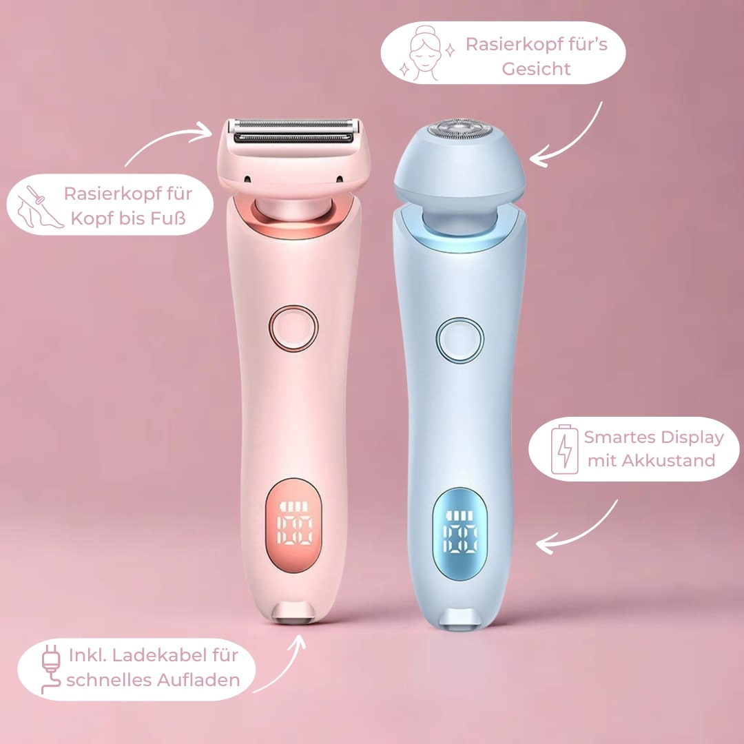 Rasoir intime pour femmes | Rasoir électrique pour la zone intime | Tondeuse bikini | Femora