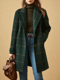 MOREAU LYON | MANTEAU À CARREAUX POUR FEMMES