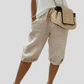 Short Femme Décontracté Taille Élastique Confort Été Quotidien