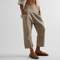Pantalon Femme Jambe Large Coupe Décontractée Pantalon Quotidien