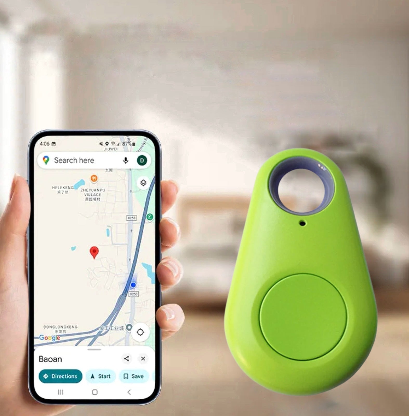 KidLocate | Mini appareil de suivi GPS pour enfants avec localisation en temps réel et fonction SOS