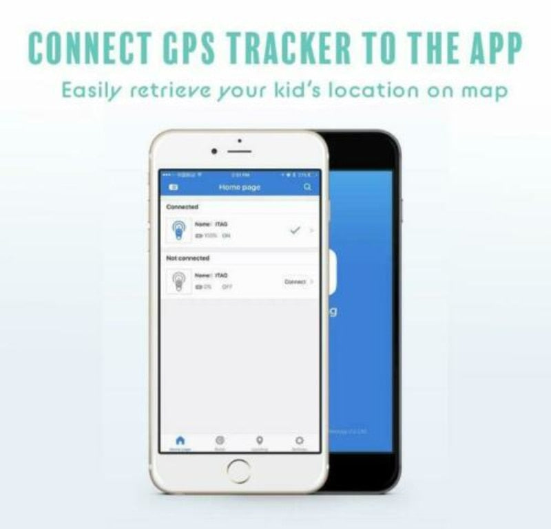 KidLocate | Mini appareil de suivi GPS pour enfants avec localisation en temps réel et fonction SOS