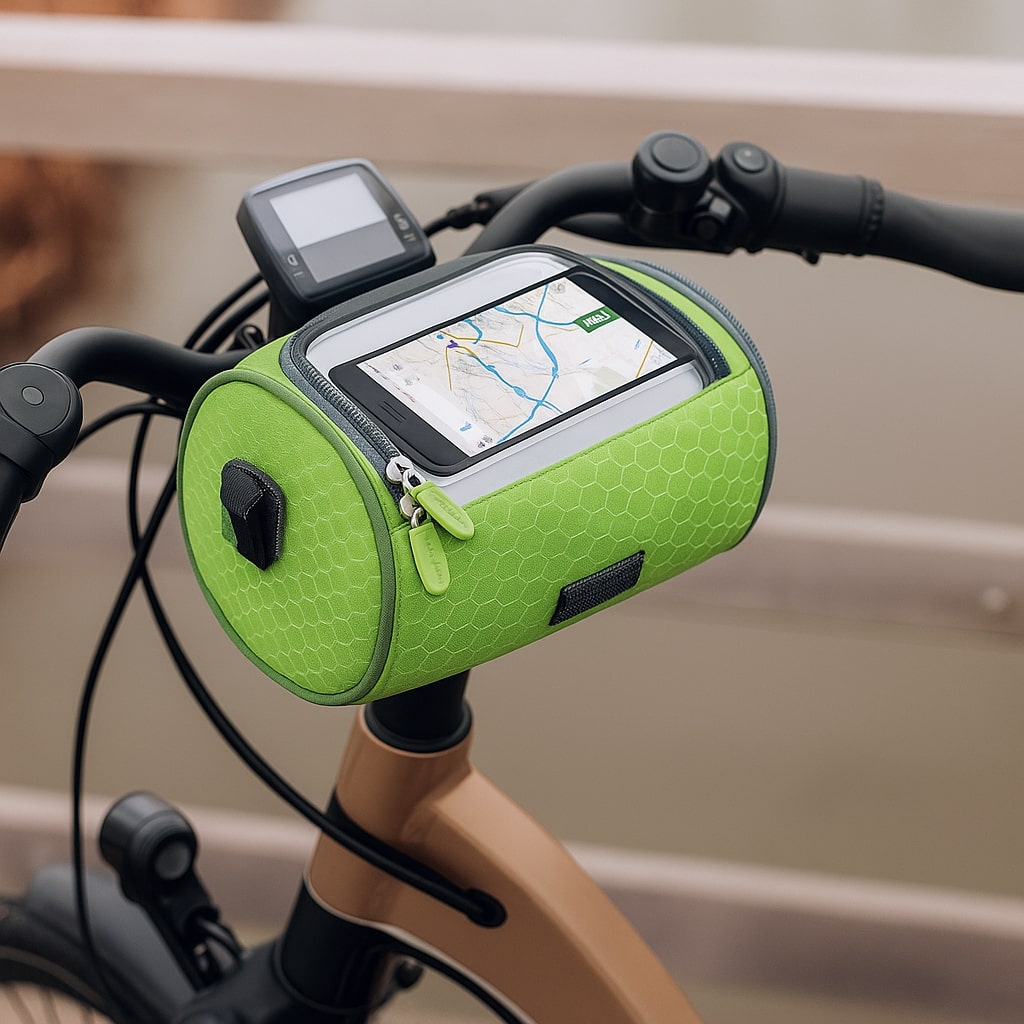 Sac de guidon pour vélo | Sacoche étanche avec écran tactile | Tourix