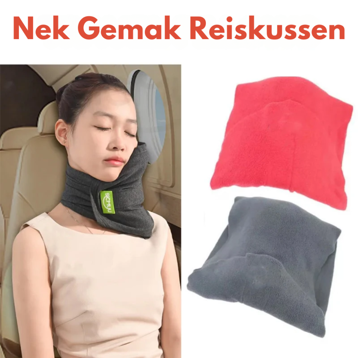 Coussin de Voyage pour le Cou - Confort Extrême pour Voyager | Léger & Hygiénique