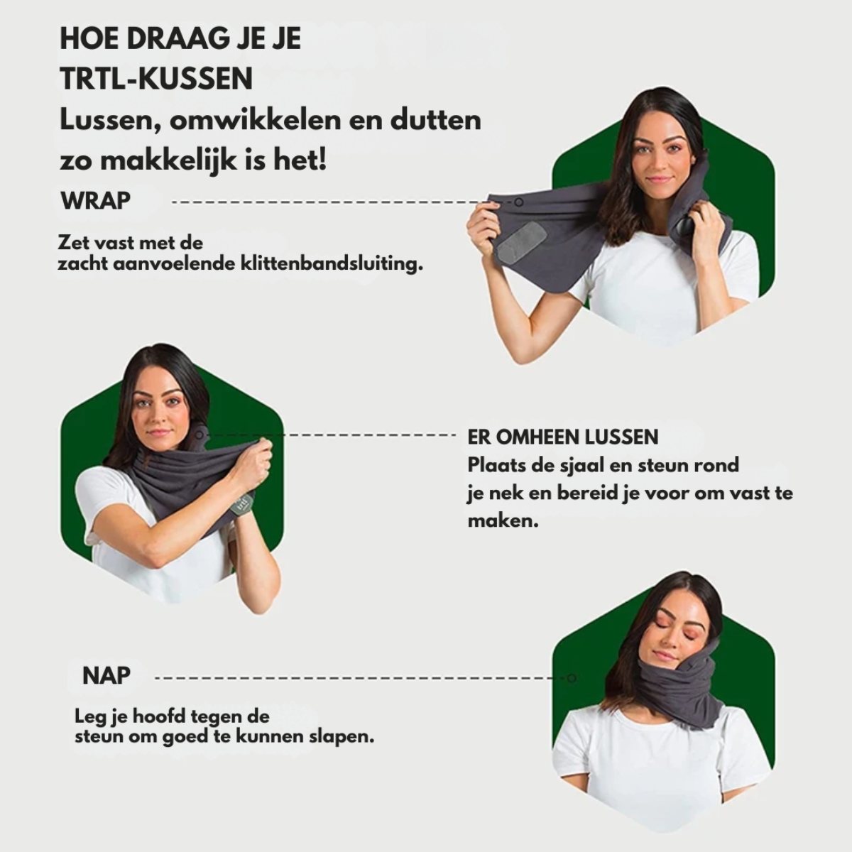 Coussin de Voyage pour le Cou - Confort Extrême pour Voyager | Léger & Hygiénique