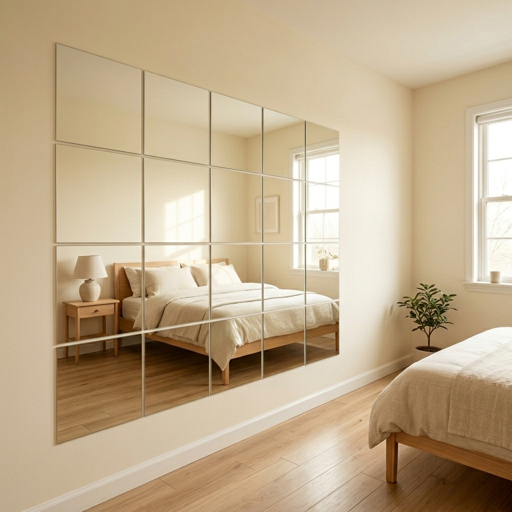 Clearvue – Miroirs Muraux en Acrylique Incassables de Pleine Longueur