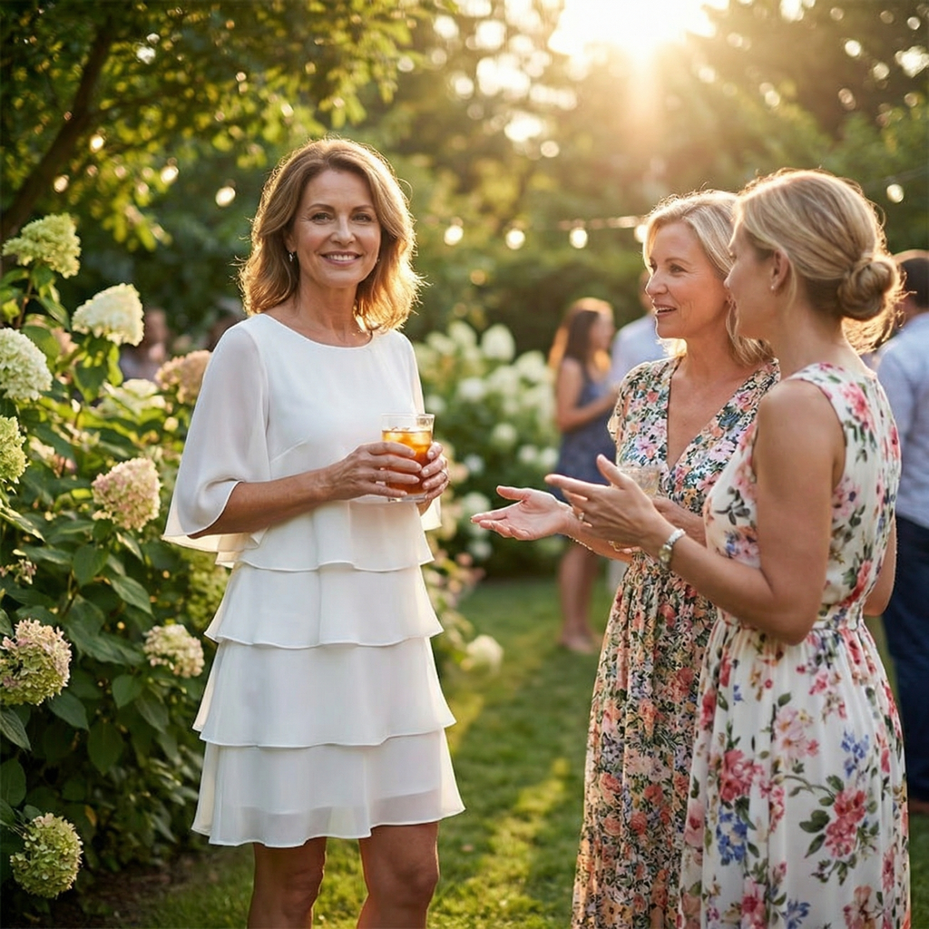 Florelle – Robe à volants superposés pour femmes
