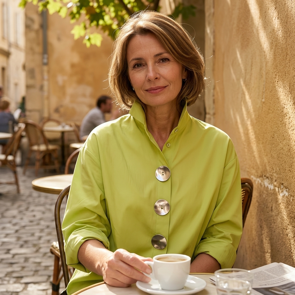 Milenza – Blouse Déclaration de Style Italien