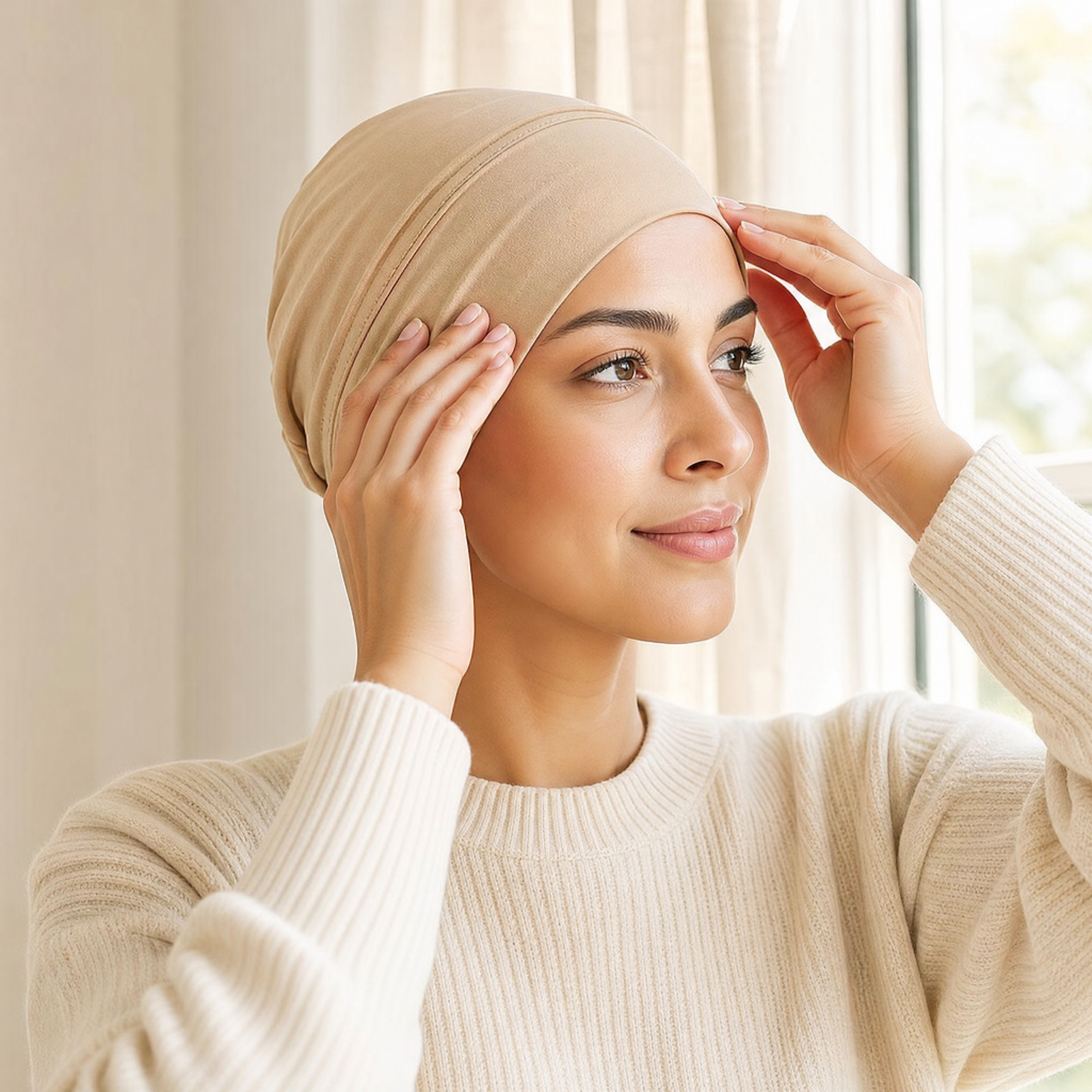 Solenna – Bonnet Turban Doux et Élastique