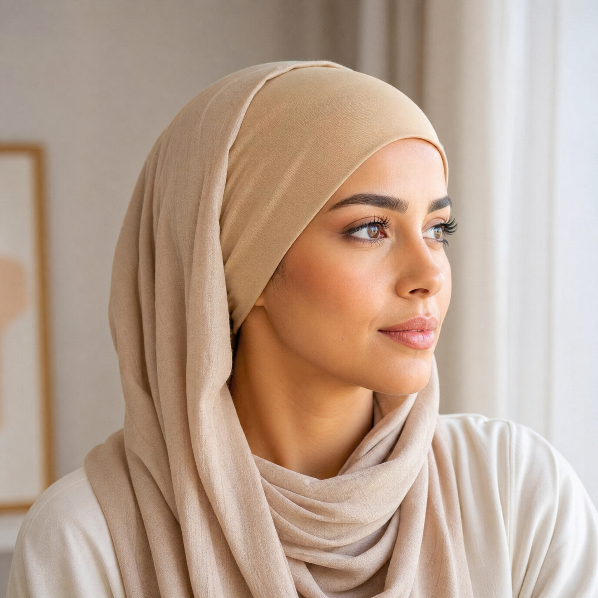 Solenna – Bonnet Turban Doux et Élastique