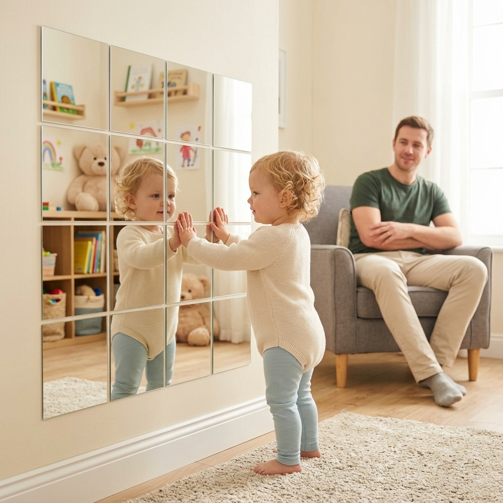 Clearvue – Miroirs Muraux en Acrylique Incassables de Pleine Longueur