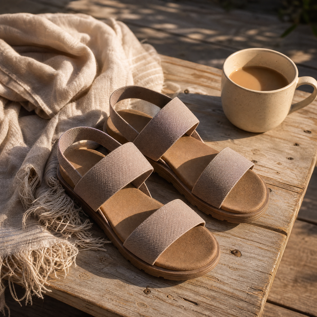 Mirelle – Sandales de marche avec sangles extensibles