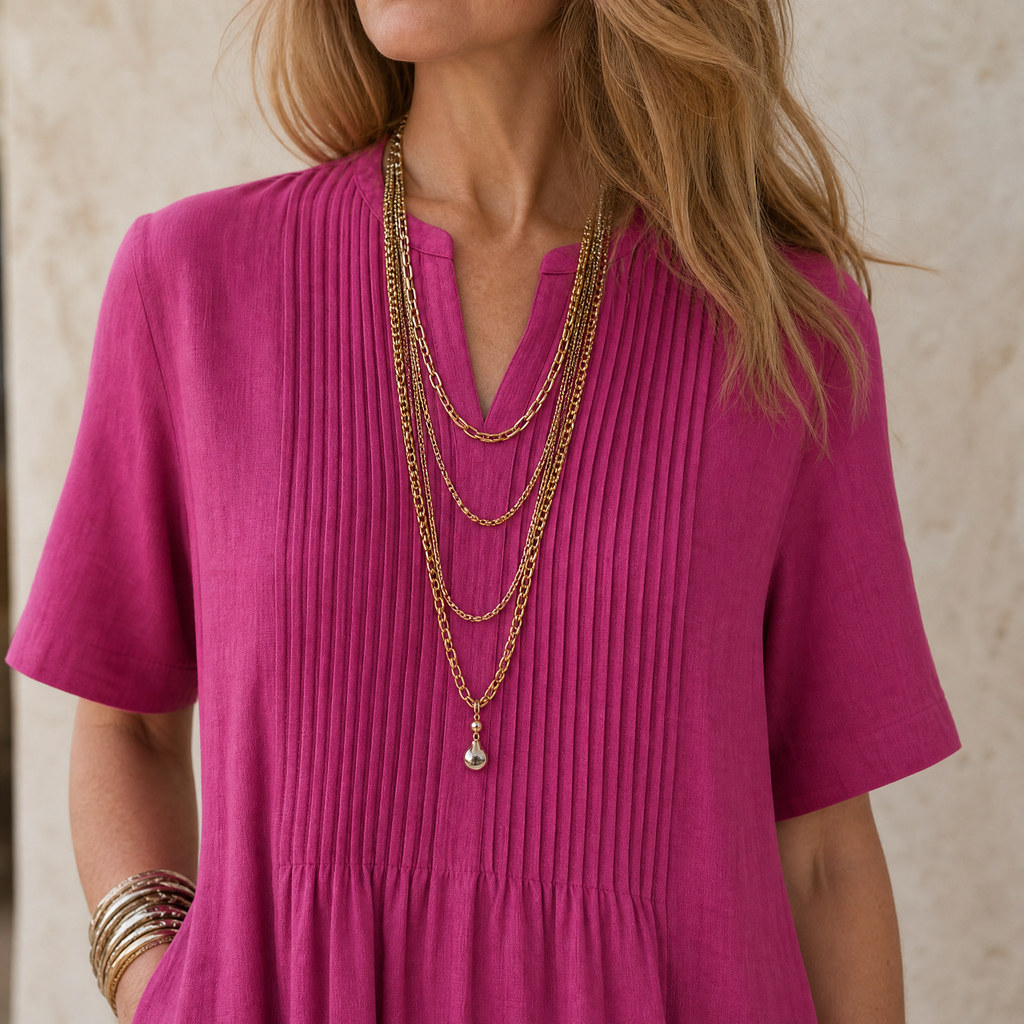 Wren – Robe Maxi à Pince pour Femme avec Poches