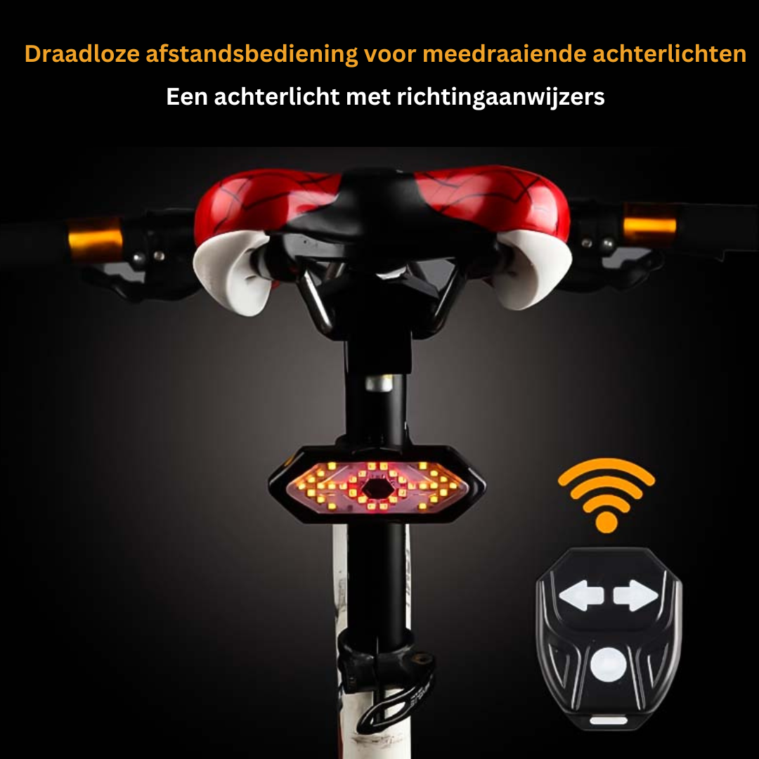 BikeLight Pro clignotant | Clignotant sans fil pour une sécurité accrue