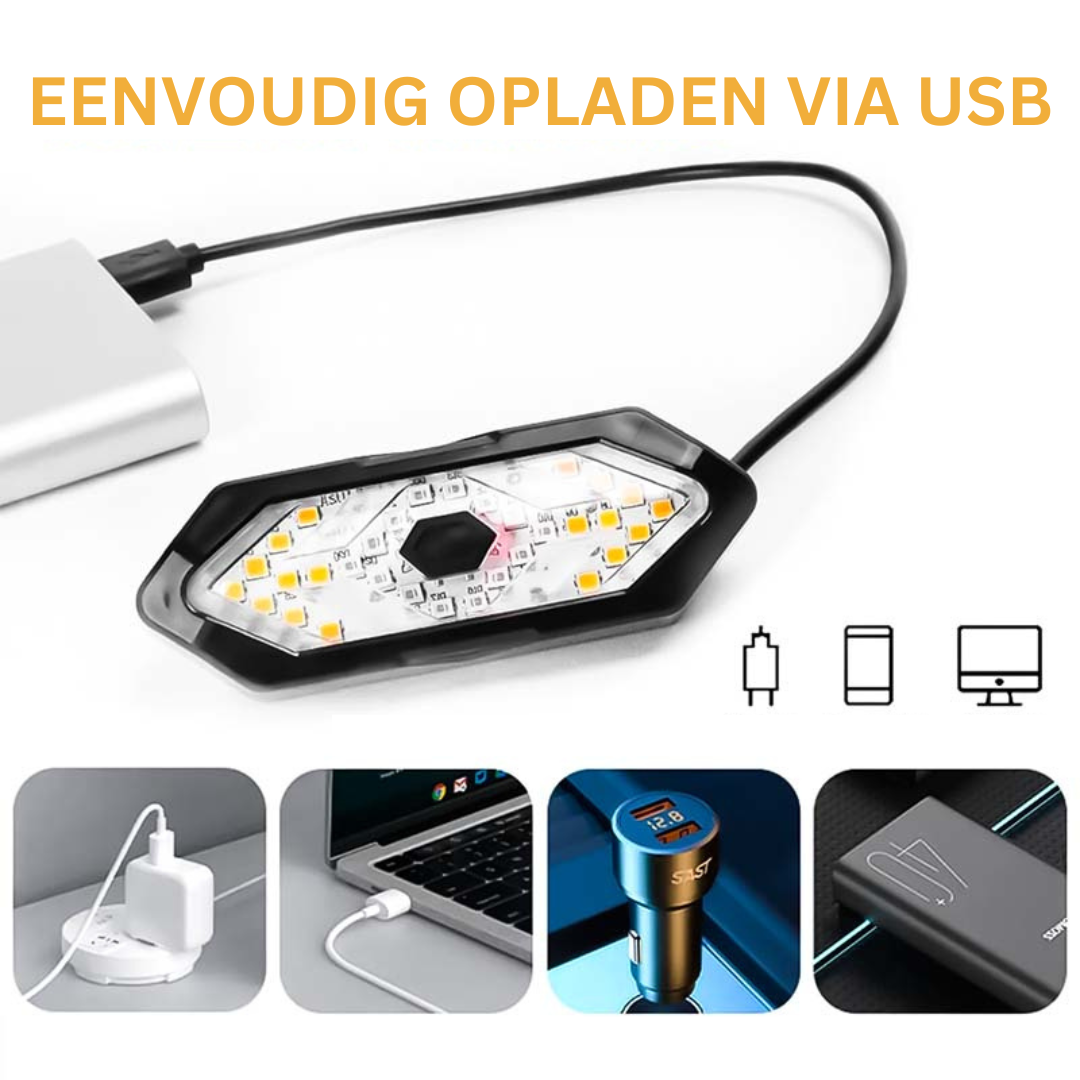 BikeLight Pro clignotant | Clignotant sans fil pour une sécurité accrue
