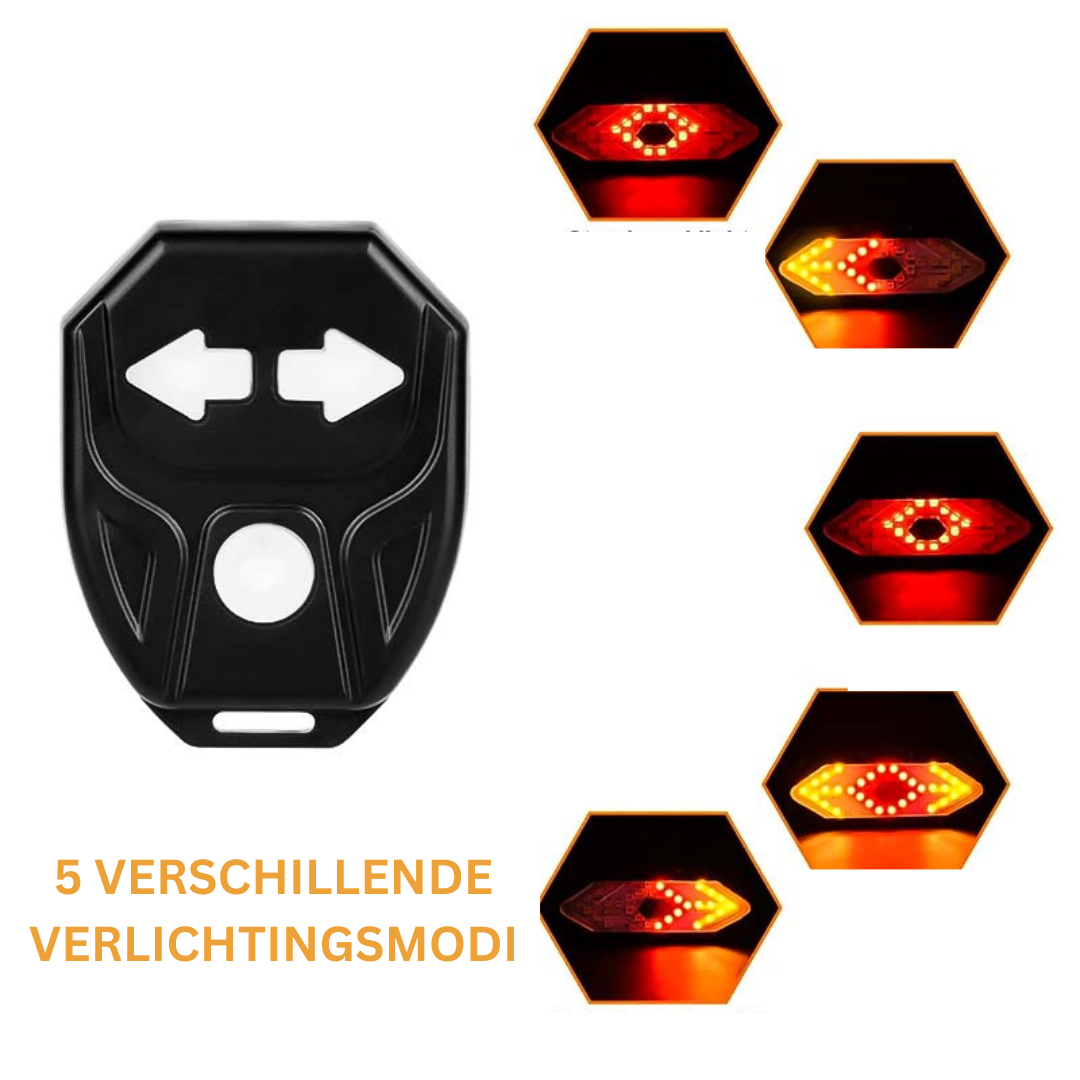 BikeLight Pro clignotant | Clignotant sans fil pour une sécurité accrue
