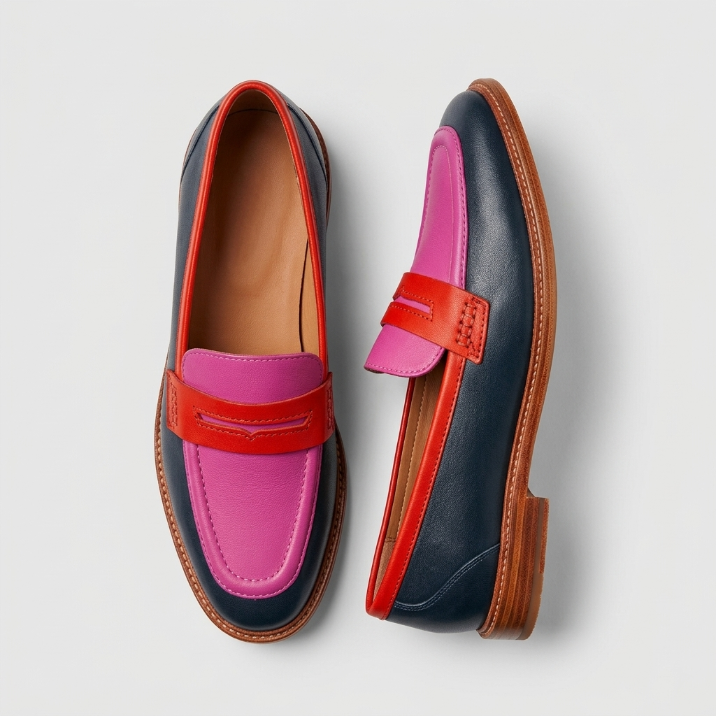 Mocassins Femme Confort Chaussures Plates Bout Rond