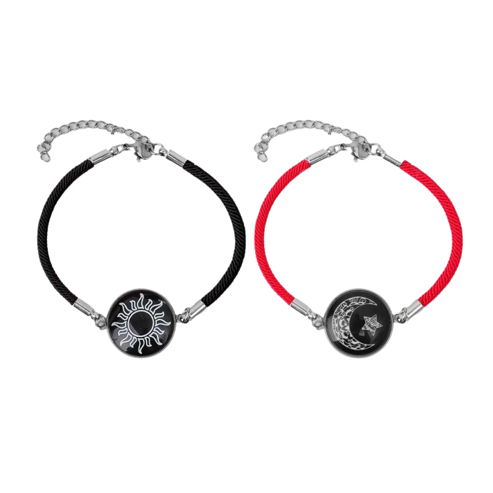 Bracelets Longue Distance Activés par la Lumière