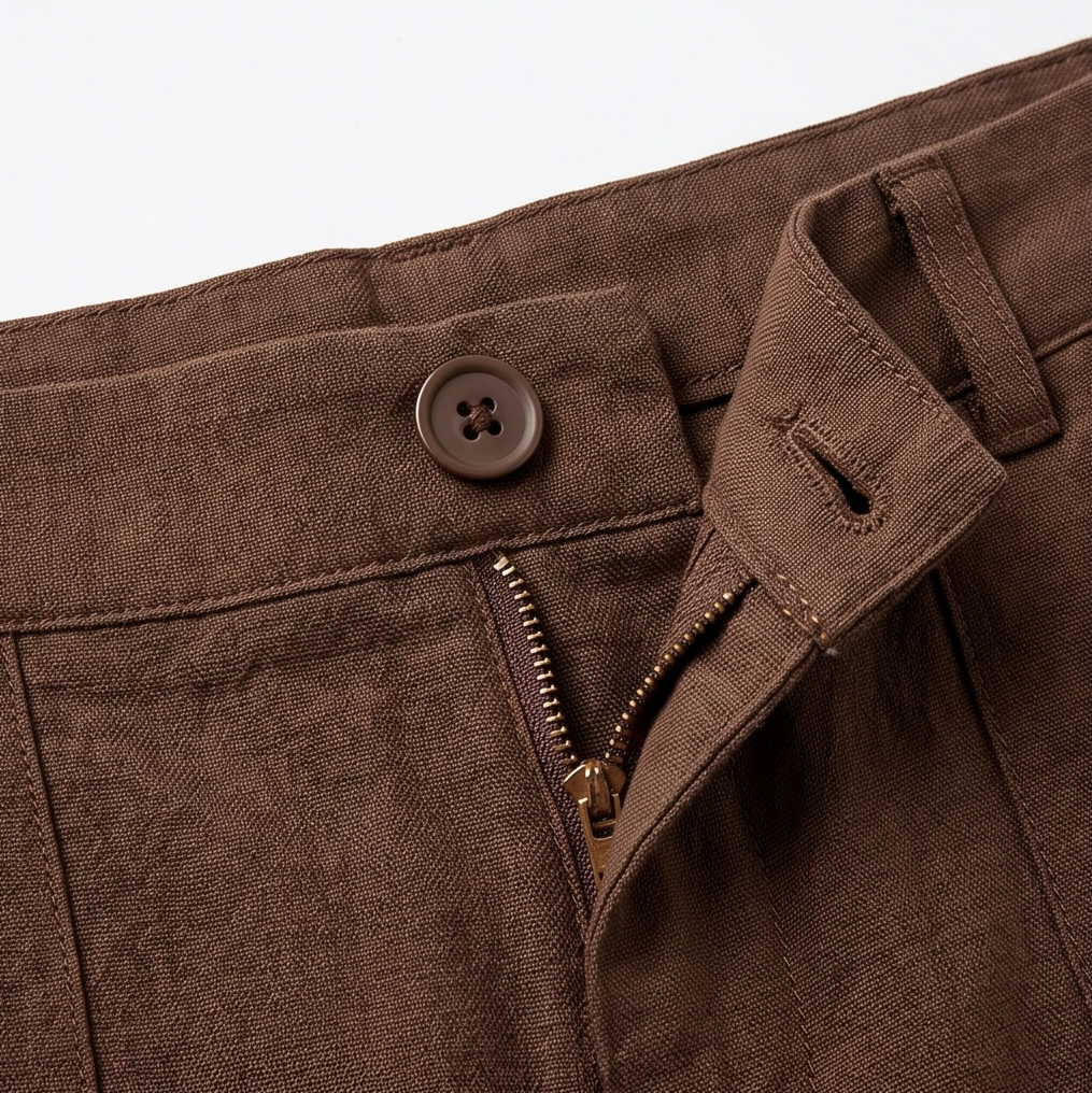 Loriva – Pantalons Palazzo à Taille Haute et Jambes Larges