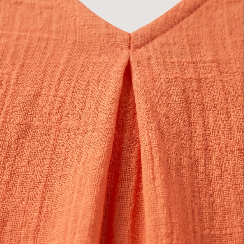 Lunessa – Robe d'été en coton et lin pour femmes