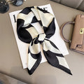 Foulard en Soie Faiha | Luxe & Élégance | Motif Rayé