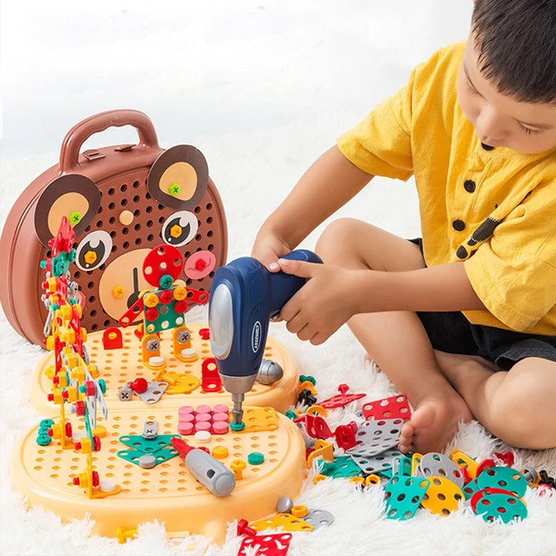 Boîte à Outils d'Ours pour Enfants