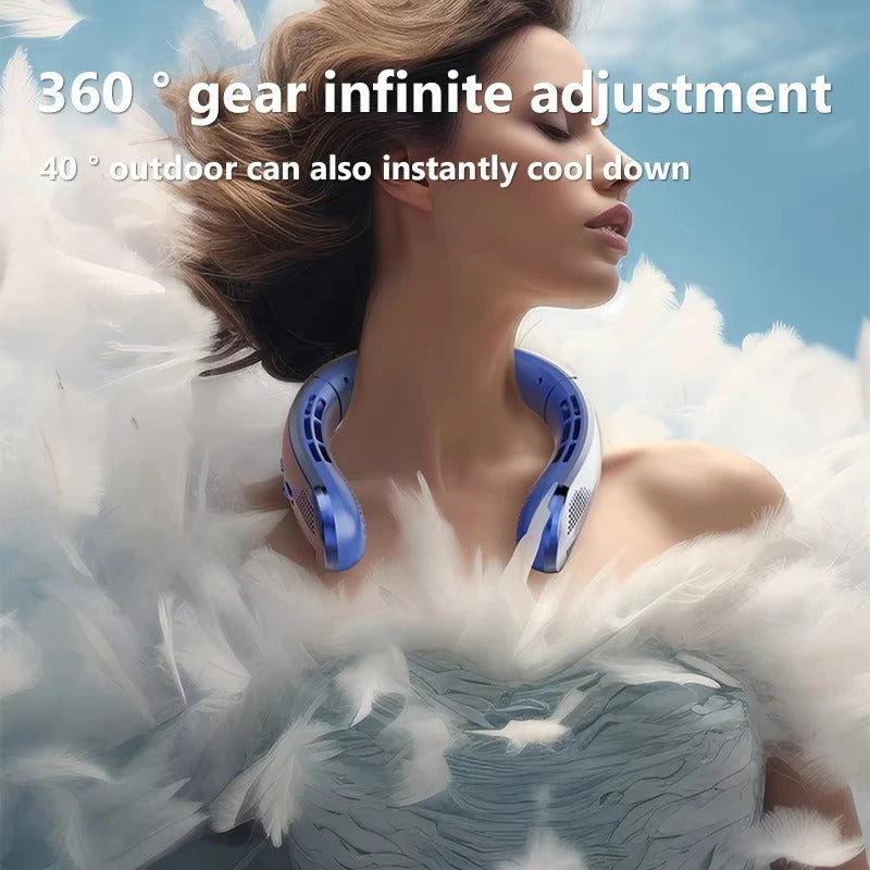 Ventilateur de cou USB de 8000mAh