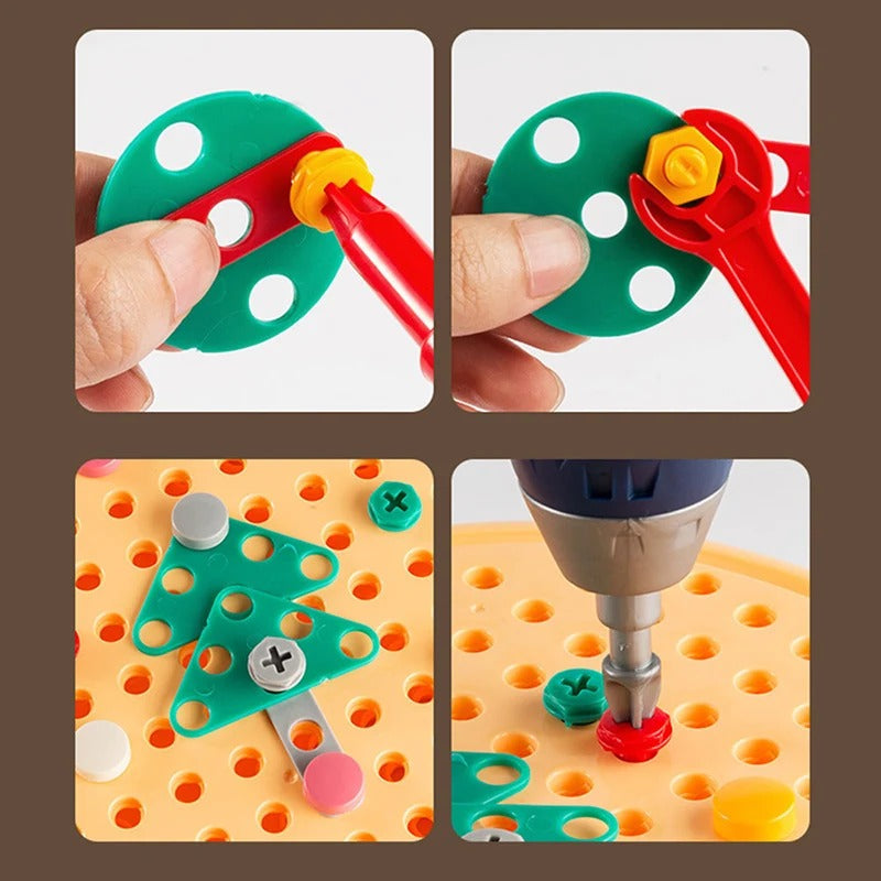 Boîte à Outils d'Ours pour Enfants