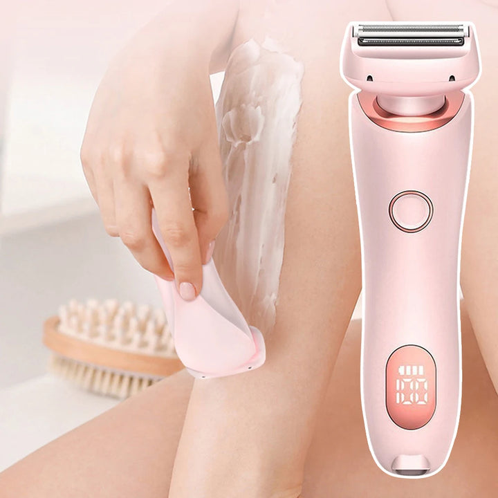 SilkySmooth 2-en-1 rasoir électrique pour femmes | Précision, confort et confiance