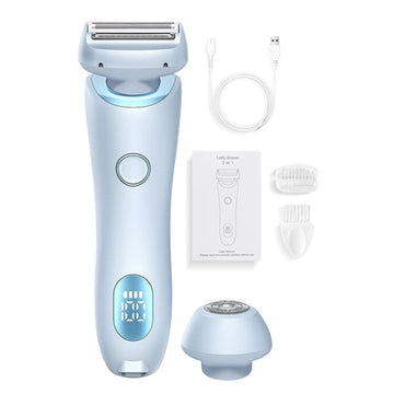 SilkySmooth 2-en-1 rasoir électrique pour femmes | Précision, confort et confiance