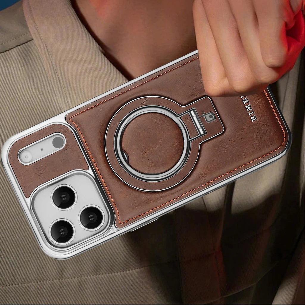 Norvex | Coque en Cuir Luxe pour iPhone Protection Premium et Style