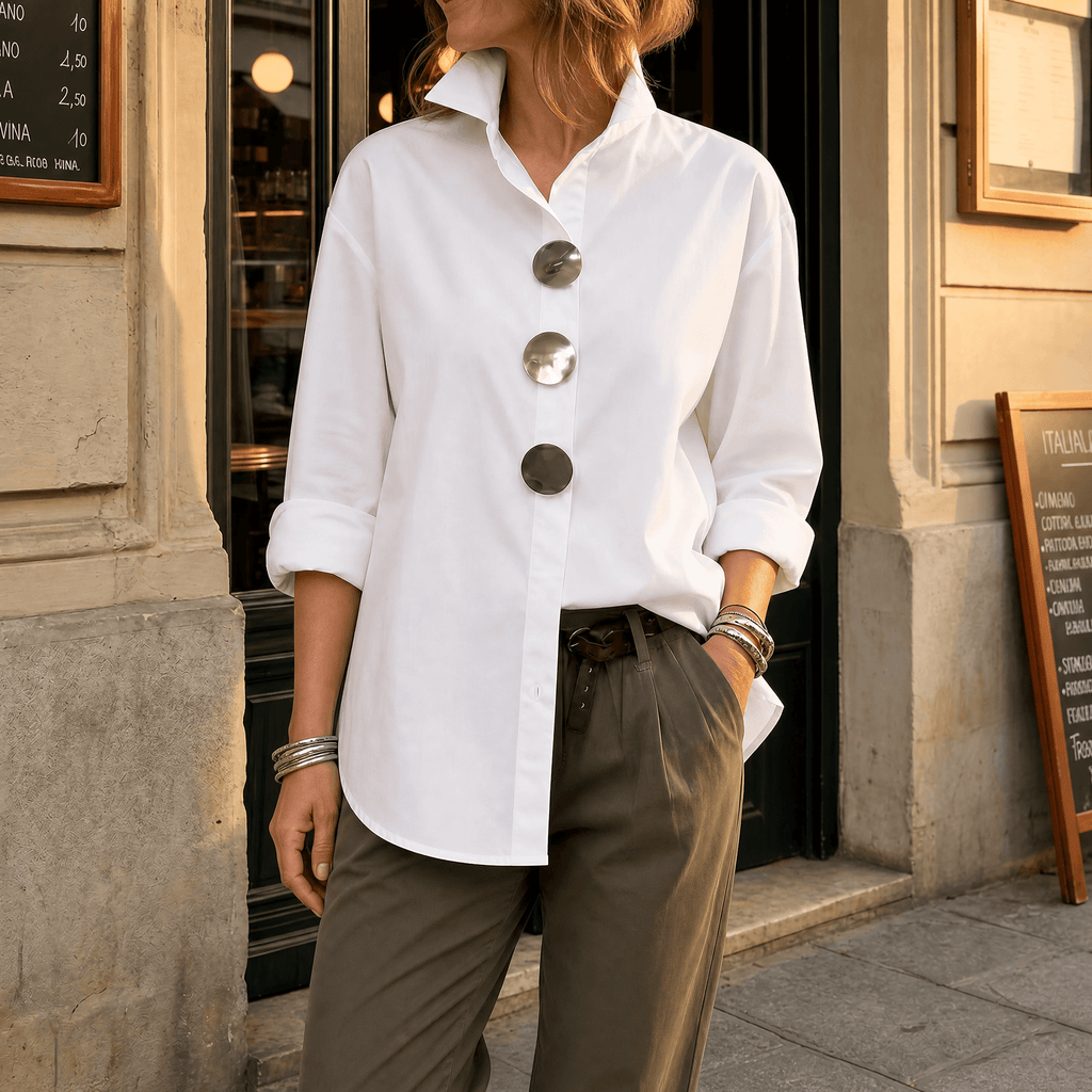 Milenza – Blouse Déclaration de Style Italien