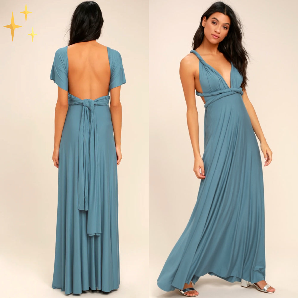 a-Lot - Robe portefeuille polyvalente avec design multiway