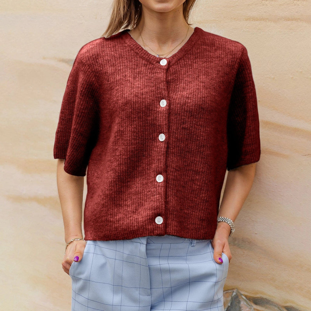 Mycah | Cardigan à manches courtes