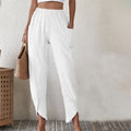 MOREAU LYON | PANTALON DROIT EN LIN POUR FEMMES