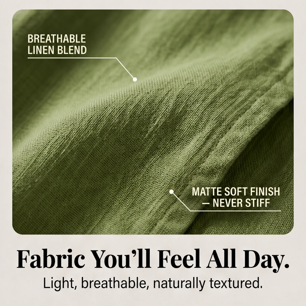 Slowlinen – Salopette à boutons décontractée