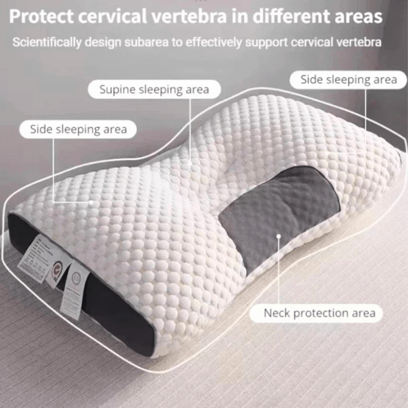 Coussin Orthopédique - Support Contre la Douleur au Dos et au Cou