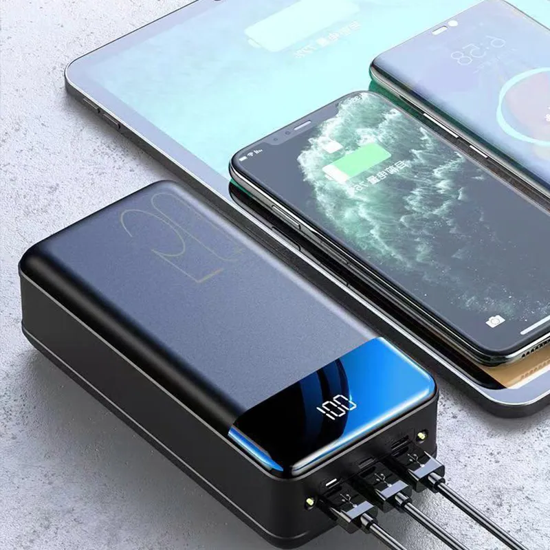 Powerbank Ultra Haute Capacité 50.000mAh avec Charge Super Rapide – Chargeur Portable pour Téléphones, Tablettes et Ordinateurs Portables