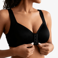 Veluna - Soutien-gorge sans fil à fermeture avant confortable