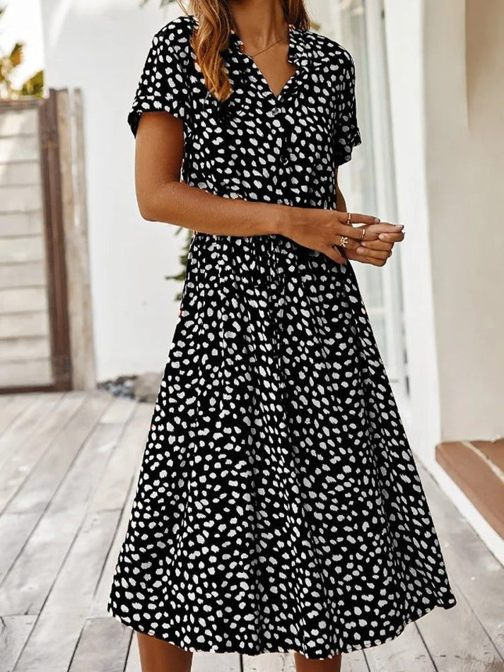 Maybelle | Robe à décolleté en V